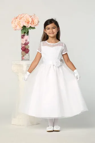 Vista 2 de Vestidos de primera comunión para niñas de 7 a 16 años, talla grande, vestidos de primera comunión para Niñas