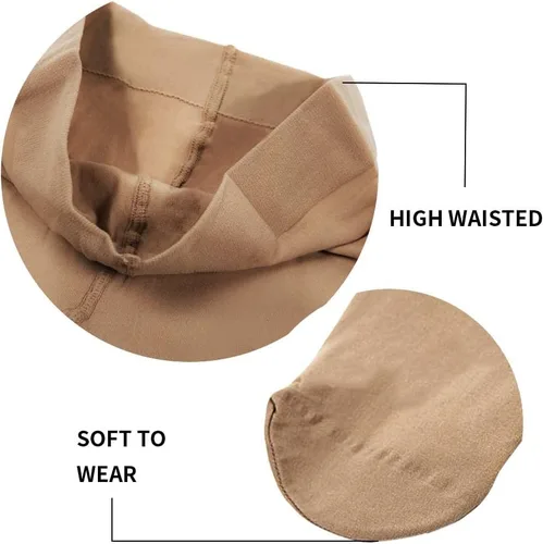 Vista 4 de STELLE - Pantalones capri de algodón para mujer, cómodos con cordón, con bolsillos