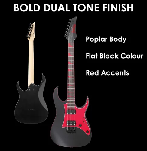 Vista 2 de Ibanez GRG131DX - Negro Mate