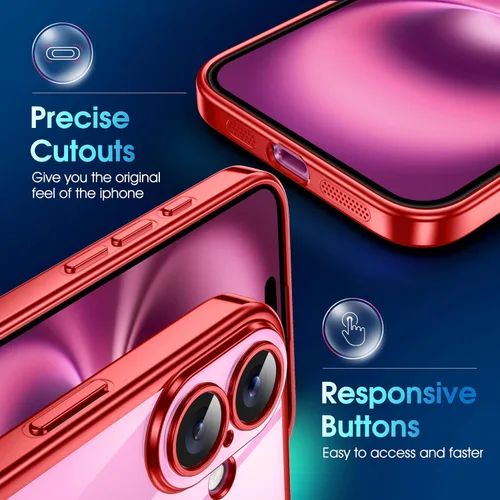 Vista 142 de Supdeal Funda cristalina transparente para iPhone 11, [No se amarillea] [Protección de la cámara] [Probado contra caídas de grado militar] Funda