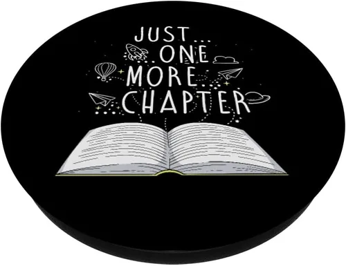 Vista 2 de Regalos para lectores, solo un capítulo más, libros de lectura PopSockets Standard PopGrip