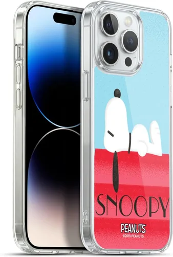 Vista 37 de Head Case Designs Snoopy Deco Dreams - Funda de gel suave con licencia oficial de Peanuts Blue Pattern compatible con Apple iPhone 7 Plus/iPhone 8