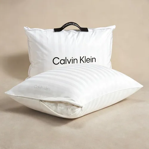 Vista 6 de Calvin Klein 650 Fill Power - Almohada de cama de plumas tamaño Queen