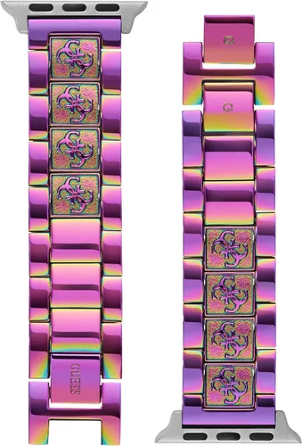 Vista 2 de GUESS Correa de reloj inteligente para mujer compatible con Apple Watch (38MM-40MM)