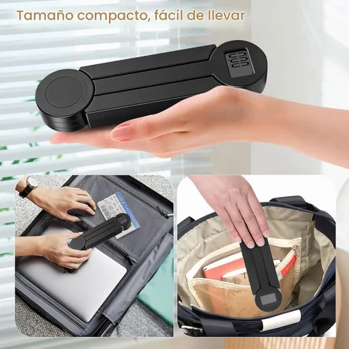 Vista 2 de Báscula plegable de alimentos, báscula digital de cocina, báscula portátil de alimentos para alimentos, mini báscula de bolsillo plegable de gramos
