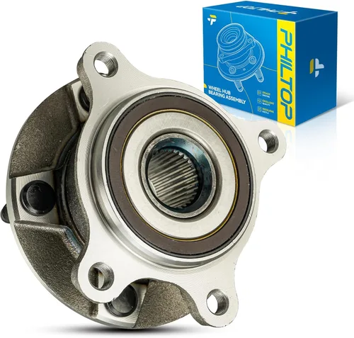 Vista 12 de PHILTOP 512012 x2 Conjunto de cubo de cojinete de rueda trasera para Volkswagen Jetta for 1998-2010 Volkswagen Beetle, 1999-2005 Volkswagen Jetta