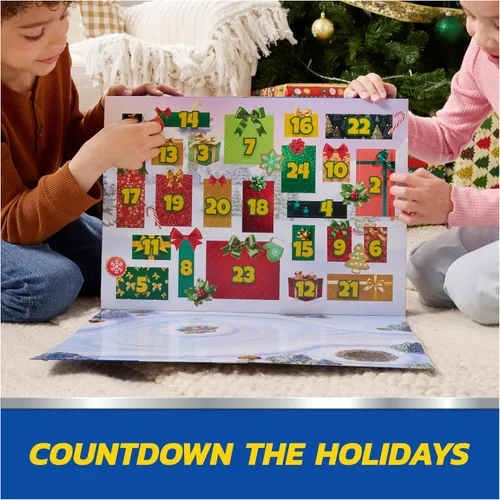 Vista 5 de PAW Patrol Calendario de Adviento Holiday Rescue 2025, mini figuras