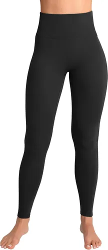 Vista 2 de GYM RAINBOW Leggings de cintura alta para mujer, pantalones de yoga sin costura frontal, control de abdomen, leggings de gimnasio de 28 pulgadas