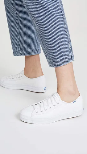 Vista 2 de Keds Tenis de cuero Triple Kick para mujer