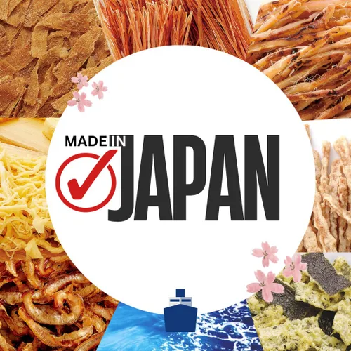 Vista 3 de Maruesu Tempura - Patatas fritas de algas marinas sabor Wasabi y Soja, 6 onzas