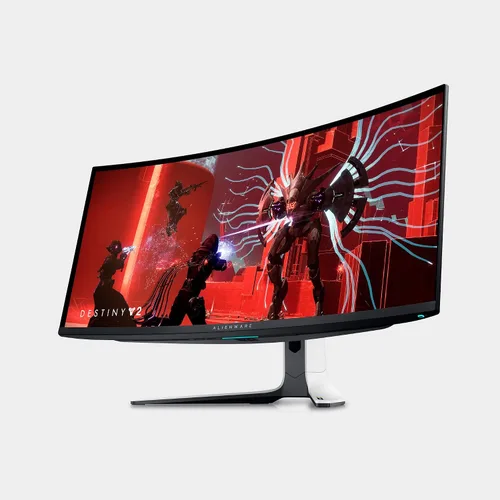 Vista 11 de Alienware - Monitor curvado para juegos Quantom Dot-OLED AW3423DW de 34.18 pulgadas, 3440 x 1440 píxeles a 175 Hz, curvatura 1800R, verdadero 0.1 ms