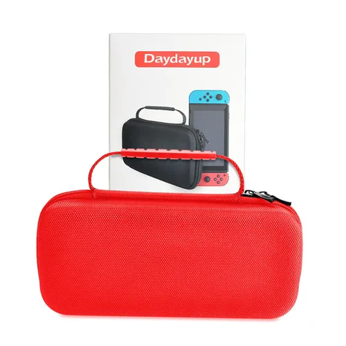 Vista 75 de daydayup Switch Carrying Case Compatible with Nintendo Switch 2, with 24 Games Cartridges Protective Hard Shell Travel Carrying Case Pouch for