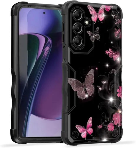 Vista 885 de Funda para Galaxy A14 5G, [Doble Capa][Protección contra Caídas de Grado Militar de 10 Pies] [Antideslizante] Funda Resistente a Prueba de Golpes