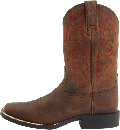 Vista 7 de Bota vaquera para niño Quickdraw de la marca Ariat Kids