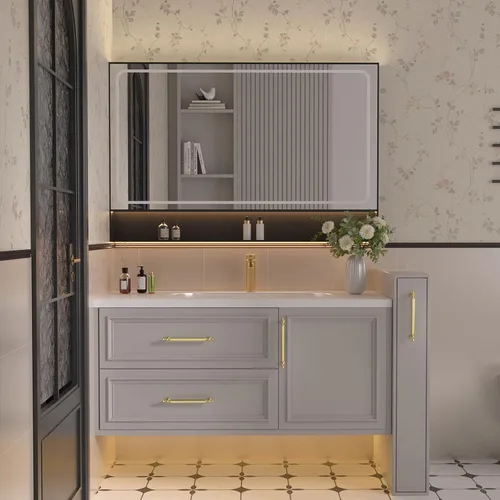 Vista 8 de Goldenwarm Paquete de 5 tiradores de gabinete dorados de 3 pulgadas, manijas de cajón de cocina, accesorios de tocador de aleación de zinc