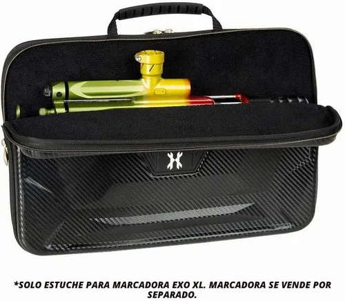 Vista 2 de HK Army Estuche para marcadores Exo XL - Fibra de Carbono Negro