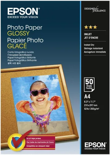 Vista 7 de Epson C13S042155 Premium - Papel fotográfico brillante - Papel fotográfico brillante - A4 (8.268 x 11.693 in) - 15 hojas