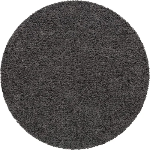 Vista 541 de Unique Loom Colección Davos Shag - Alfombra Lino