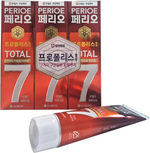 Vista 5 de Pasta de dientes a base de hierbas con sabor suave a limón y menta y propóleos_4.23 oz x 3ea (120 gx3)