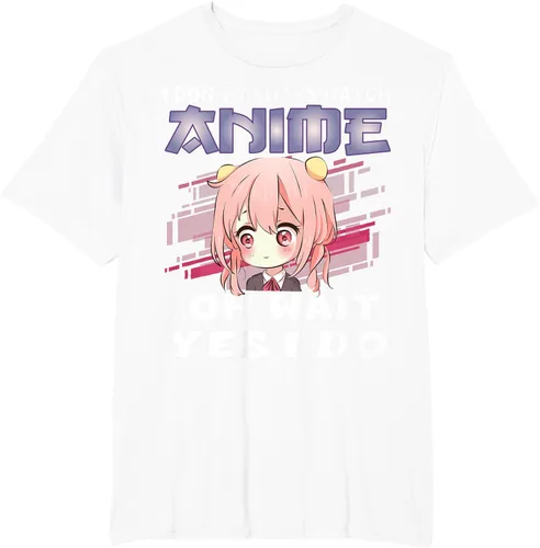 Vista 11 de Ver camiseta japonesa de anime con estampado de anime Girl, Negro, S