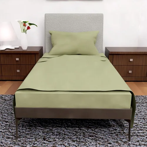 Vista 30 de Ropa de cama tamaño Twin - Juego de 3 piezas - Bolsillos profundos - Sábanas refrescantes - Suaves y cómodas para uso en todas las estaciones Aqua