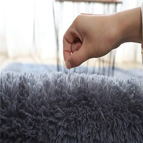 Vista 3 de Soft Plush Rug,Cozy Floor Mat for Home Bedroom Living Room,31.5 * 62.99inch,1 Piece,Solid Color Green