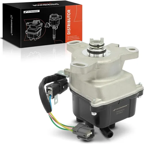 Vista 11 de Distribuidor de encendido A-Premium con módulo, tapa y rotor compatible con Honda Accord 1990-1991 2.2L Compatible con Honda Accord 1990 1991