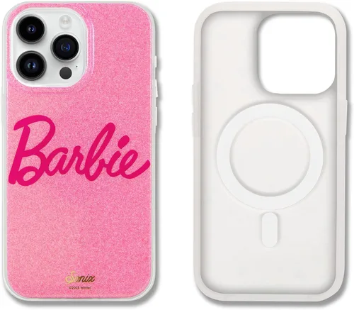 Vista 129 de Sonix x Barbie Funda para iPhone 15 Pro Compatible con MagSafe Probada para caídas de 10 pies Golden Hour