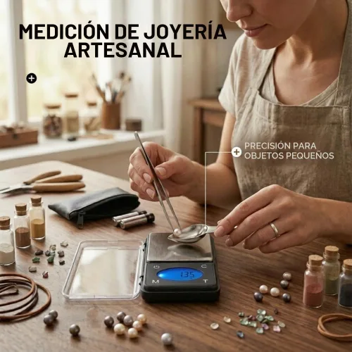 Vista 5 de Smart Weigh ZIP600 - Báscula digital ultradelgada de bolsillo de 21.16 oz por 0.00 oz con función de conteo, escala de gramos y escala de onzas