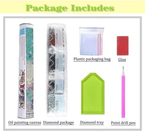 Vista 6 de VIGEGU Kits de pintura de diamantes de hongos, kits de pintura de diamantes 5D para adultos y niños, kits de arte de diamantes de bricolaje, pintura