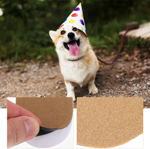 Vista 6 de Toddmomy Calcomanías de soporte para orejas de perro, 2 cajas de calcomanías de corrección de orejas para cachorros, herramienta de publicación