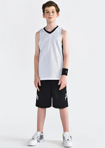 Vista 3 de Liberty Imports - Juego de 10 camisetas reversibles de malla para baloncesto