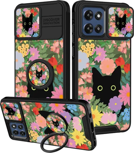 Vista 77 de Funermei Funda para Moto G Stylus 5G 2022, funda para teléfono con diseño de calavera de esqueleto para mujeres y niñas, diseño gótico, Como