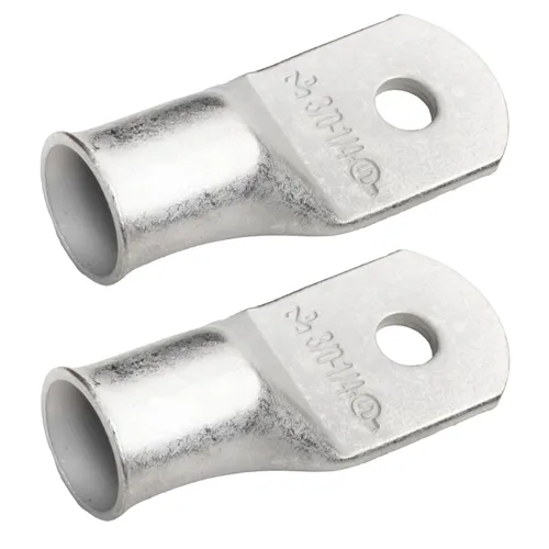 Vista 158 de SELTERM 5 piezas terminales de cable de cobre estañado 1/0 AWG perno de 1/2", extremos de cable de batería, terminales de anillo, conectores