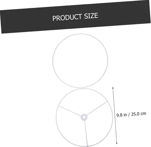 Vista 4 de Uonlytech Marco de luz de techo para lámpara de bricolaje, soportes para pantalla de lámpara, accesorios de luz