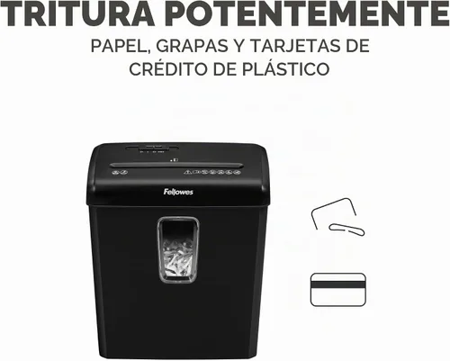 Vista 3 de Fellowes Powershred- Trituradora de papel