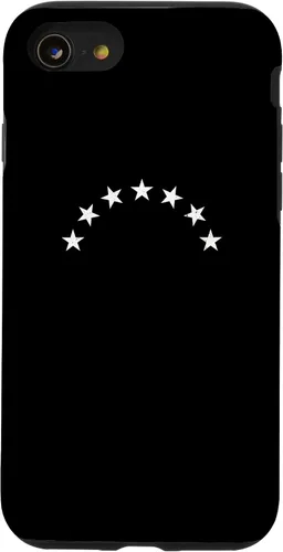 Vista 18 de Funda minimalista con bandera de Venezuela Siete Estrellas para iPhone 17