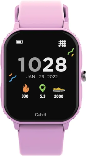 Vista 10 de Cubitt Teens - Reloj inteligente con rastreador fitness para adolescentes, con monitor de frecuencia cardíaca, presión arterial, oxígeno en sangre