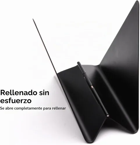 Vista 6 de xympo Servilletero autoajustable – Dispensador compacto de metal negro para servilletas de papel estándar, ideal para encimeras de cocina