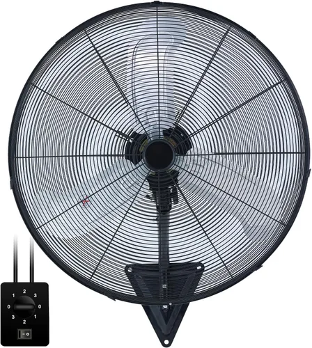 Vista 14 de Bestronair - Ventilador de pared de 20 pulgadas, ventiladores oscilantes de pared de alta velocidad