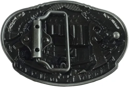 Vista 2 de Hebilla para cinturón de camión estadounidense de motociclista (TRK-02), metálica, talla única para todos