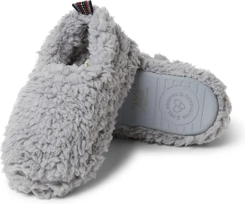 Vista 4 de Dearfoams Unisex-Child Washable Skye Pile Closed Back Slipper