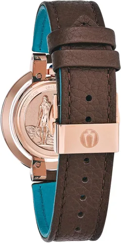 Vista 3 de Bulova Reloj Rubaiyat para mujer, Marrón, Moderno