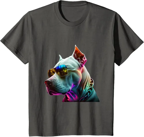 Vista 46 de Dogo Argentino Dogs Dogo Argentinos Camiseta, Negro
