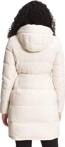 Vista 4 de Parka Metropolis III para Mujer - Gris Medio Jaspeado