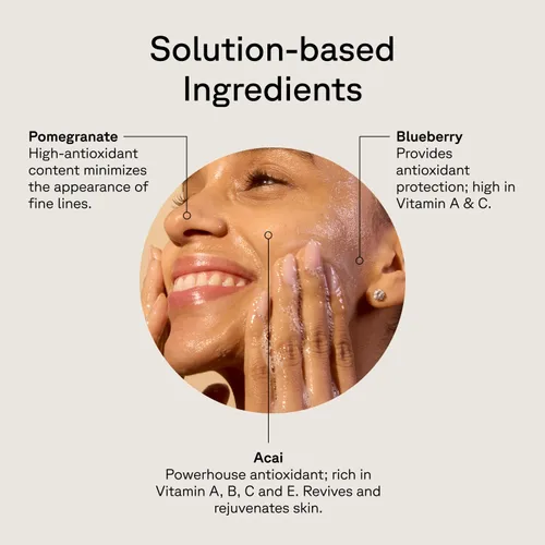 Vista 4 de Acure Organics Limpiador facial Superfruit Plus factor de crecimiento de Chlorella, 4 onzas líquidas
