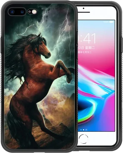 Vista 12 de ZHEGAILIAN Funda compatible con iPhone SE 2022, diseño de patrón de policarbonato duro, funda protectora de TPU suave antideslizante para iPhone SE
