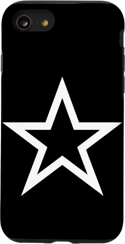 Vista 18 de Y2K Aesthetic Star - Carcasa para iPhone 17, diseño de estrella y negro