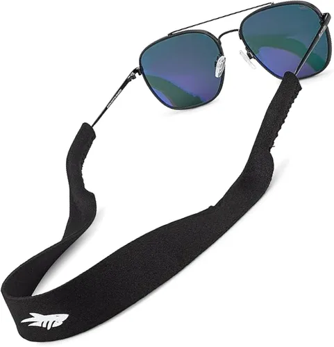 Vista 16 de Pilotfish Sujetador de neopreno para anteojos de sol, correa para lentes - Premium, ligero, tamaño perfecto para hombres y mujeres