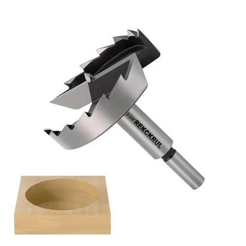 Vista 20 de Broca Forstner de 3 pulgadas, broca Forstner de 3 pulgadas para carpintería, cortador de bisagra para madera dura, madera contrachapada, plástico